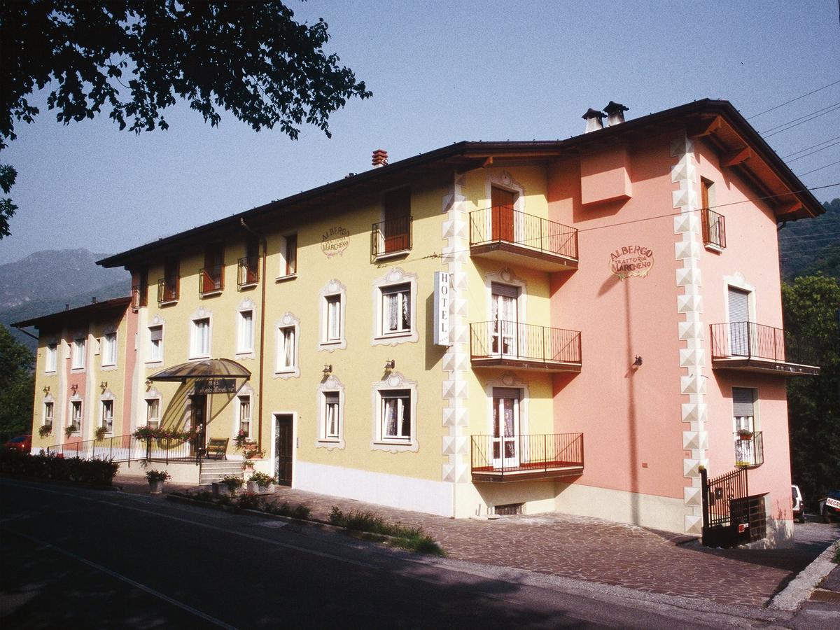 Albergo Ristorante Marcheno ภายนอก รูปภาพ